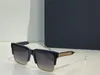 New fashion design top men sunglasses THE STRENGRI square K gold frame generous and simple style high end outdoor uv400 protection258q