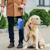 Hundbilstol täcker bärbar poop väska hållare dragkedja husdjur husdjur avfall dispenser hållbar lättvikt
