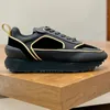 Mens RACER Collection sports Shoes Multicolor suede nylon and mesh Racer low-top sneakers Materials CALFSKIN size 35-45