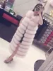 Women's Fur Manteau Fausse Fourrure Femme Long 2022 Fluffy Gilet Vest Luxury Women Faux Coat Hooded Sleeveless Waistcoat XL240