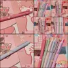 Gel Pens Pens For School Back To Cute Things Pen Kawaii Stationary Drop Delivery 2022 Office Business Industrial Writing Supplies Dhems