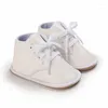 First Walkers Fashion Baby Shoes Boys PU Leather Rubber Sole antiscivolo Infant Toddler Mocassini Casual Girl Children Culla