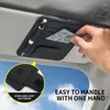 Organizzatore per auto Custodia per occhiali Visiera parasole Tasca a punto Borsa Porta carte IC Clip Stivaggio Riordino Accessori auto