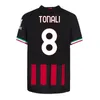 22 23 Ibrahimovic fans Player Version Soccer Jerseys 4th Giroud Jersey Paqueta Romagnoli Brahim 2022 2023 Theo Milan Football Shirt Hernandez Maillot Diaz Ac Milans