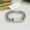 Nowe elfy dla mężczyzn Designer Bangle G Design Titanium Steel Biżuteria mężczyźni kobiety bransoletki kolorystyczne Hypoalergenic6157347