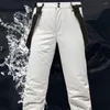 Skiing Pants Snow Trousers Snow-proof Comfortable Anti-slip Winter Warm Outdoor For