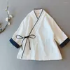 Этническая одежда 2022 китайский стиль женский рубашка Cheongsam Традиционное костюм Tang Linen Oriental Qipao Tops 11932