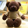 Teddy Bear Plush Doll Toys 30cm Lindo compañero de juego suave Aplique pp Toy para niños Juguete de San Valentín Regalo de Navidad ZM1012