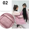 Down Coat Children Winter Cotton Jacket Fashion Girl Clothing Kids Clothes Thick Parka Fur Hooded Snowsuit Outerwear 221012