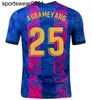 22 23 Lewandowski Ansu Fati Soccer Jersey Memphis Pedri Ferran 2022 2023 Adama F de Jong Dest Shirt Barcelonas Kids Kit Männer Frauen Long