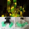 Str￤ngar 10/20 LED Cactus Style Light String Twinkle Garlands Batteridriven Jullampa Holiday Party Wedding Decorative Fairy