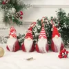 Christmas Tree Pendant Decorations Snowman Santa Claus Faceless Doll Gnomes Xmas Hanging Ornament for Home Xmas Navidad Natal 2023 New Year Gift