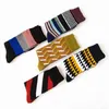 Herrensocken CHAOZHU Mode Herbst Winter Casual Baumwolle Crew Männer Punkte/Streifen Täglich Deodorant /Calcetines T221011