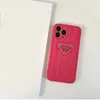 Capas de telefone luxuosas Estojo de designer clássico rosa estilo azul Moda padrão colunar capa de telefone para iPhone 14 Pro Max 13 12 11 XS 8p 7