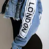 2022 Nieuwe Spring Autumn Women Denim Jackets Casual lange mouw korte laag plus size knopontwerper mini jeans s-xxl