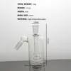 Hookah Glass Bong Water Pipes Honeycomb filter Ash Catcher 14mm 18mm 4.9 Inch Mini Bongs Catchers Thick Pyrex Clear Bubbler Ashcatcher 45 Degree