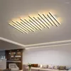 Lustres Plafond Moderne À LEDs Lumière Télécommande Lustre Pour Salon Chambre À Manger Cuisine Maison Style Simple Lampe Design