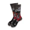 Herrensocken Anime-Druck Damen lustige Socken Persönlichkeit Anime Cartoon Mode Qualitätsmuster Crew T221011