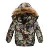 Jackets Lzh Toddler Baby Boys Winter voor dikke warme meisjes met een kap met een kap jasje kinderen bovenkleding jassen Kinderkleding 2-6y 221012