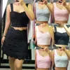 sexy short designer women lady tees tops tanks camis bandage bodycon yoga clothings YS1919