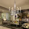 Lâmpadas pendentes American Country Living Room de Lustre de madeira Personalidade Retro Old Duplex Villa Club Lighting