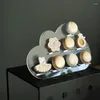 Bakeware Tools Transparency Acrylic Cake Stands Tray Cloud Shape Macaron Biscuit Dessert Display Shelf Wedding Party Decor Supplies