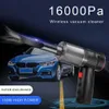 16000pa Cleaning Tools for Car Vacuum Cleaner Dry and Wet Strong Suction Kit Wireless Handheld Automotive Portable Mini Home 1012