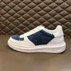 Topquality Luxury Designer Shoes Casual Sneakers Breattable Calfskin With Floral Empelled Rubber Outrole White Silk Sports US38-45 MKJKKK00001
