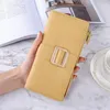 Wallets Long Women's Wallet Female Purses Zipper Coin Purse Card Holder Pu Leather Clutch Money Bag Carteira