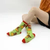 Men's Socks Christmas socks new cartoon men and women stockings personalized cotton in tube Halloween T221011