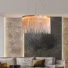Żyrandole nowoczesne żyrandol LED wiszący w pomieszczenia lampy objaśniające lampy do jadalni sypialnia sypialnia
