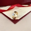 456 mm de large bande classique Band Love Ring Cumbic Zirconia en acier inoxydable hypoallergénique Anniversaire de fiançailles de mariage GIDN84233141247170