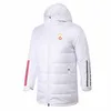 Galatasaray S.K. Men's Down Parkas winter pre-match hooded coat winter cotton coat full zipper leisure sport outdoor warm sweatshirt