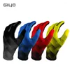 Luvas de ciclismo giyo luvas de bicicletas lã térmica Autumn Winter Sport Full Fingle Mittens Mtb Road Bike Touch Screen Glove