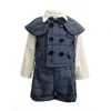 3pcs Kids Gentleman Clothes Set Toddler Boys Blazer Suit Children Birthday Wedding Party Christening Clothing Vest Pants 14Y G0927575602