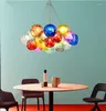 Chandeliers Creative Lamp Designer Chandelier Clothing Store Glass Ball Bubble Kitchen Farmhouse Dining Table Globe