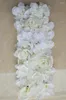 Flores decorativas 20x 50cm de decoração de casamento arco fileiras de flores da festa da festa citadas citadas de peças centrais 10pcs/lote