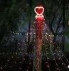 Cachoeira meteor ￠ prova de ￡gua Flucling Star Rain String String Light Christmas Wedding Casicle Fairy String Garland UE/US Plug