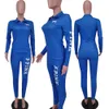 Kadın Trailsits Tasarımcı Marka Pamuk Jogging Suits Sonbahar Kış Kıyafetleri Sıradan 2 Parça Setler Pembe Baskı Terleri Kullanım Kıyafetleri Uzun Kollu Kazak ve Pantolon 8683-5