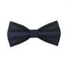 Bow Ties Fashion Men's Bowtie 2022 Brand High Quality Formal Tie For Men Wedding Party Butterfly With Gift Box Wine Red