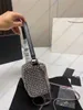 Borsa a tracolla con diamanti Top Borsa a tracolla appositamente progettata per le donne Busto alla moda Borsa a catena Borse a tracolla fatte a mano