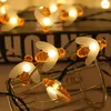 Strings Outdoor Solar Power String Lights 10m Bee Waterdichte Led Fairy Garden Holiday Christmas Party Night Decoratie