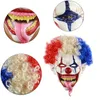 Party Masken Est Halloween Cosplay Horror beängstigende Dämonzungen Zunge Clown Flamme Zombie 2210128795703