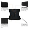 Waist Tummy Shaper Burvogue Neoprene Sweat Trainer Fitness Belt Thermo Body Trimmer Corset Cincher Wrap Workout Slim Shapewear 221011