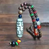 قلادات من الخرز أحدث إصدار من Long Buddha Bead Necklace بالجملة الوطنية للخصائص الوطنية سلسلة الخريف والشتاء Dhkux