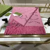 مصمم Luxurys Womnens Wool Scarves Wraps with G Letter Designers Pashmina Carvfs Mens Orgnves Fashion Women Women Warm Soft 2022