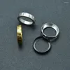 Party Favor Gift Beauty Ring rostfritt st￥l 24mm och en inre diameter p￥ 22 mm