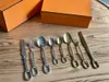 Designer Luxe Flatware Sets Roestvrijstalen spiegel Telare Gouden mes messen maaltijd lepel vork thee lepels flatwares eenvoudige prachtige westerse diner bestek serviesgoed