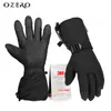 Ski Gloves OZERO Long Winter Ski Gloves Work Sports Mittens Thinsulate Snowboard Snowmobile Windproof Waterproof Cycling Glove Men Women 221019