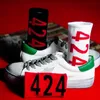 Chaussettes pour hommes Nouveau couple personnalité décontractée numérique 424 chaussettes de sport jeune personnalité hip-hop hip hop numérique 424 coton couple chaussettes T221011
